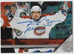 Tomas Plekanec Signed 2005-06 Upper Deck Hockey Card - Montreal Canadiens