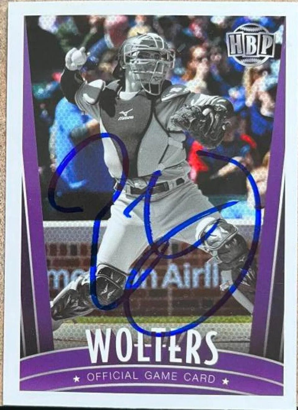 Tony Wolters Signed 2017 Honus Bonus Fantasy Baseball Card - Colorado Rockies