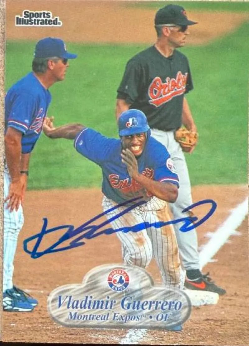 Vladimir Guerrero Signed 1998 Sports Illustrated Baseball Card - Montreal Expos #53