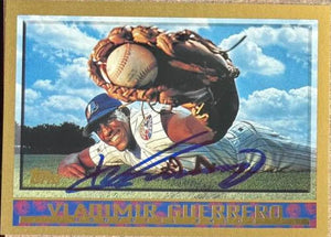 Vladimir Guerrero Signed 1998 Topps Baseball Card - Montreal Expos #5