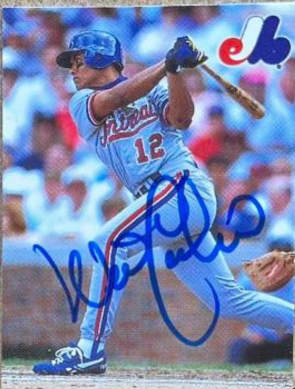 Wil Cordero Signed 1993 Humpty Dumpty Baseball Card - Montreal Expos