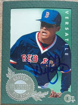 Wil Cordero Signed 1996 E-Motion XL Baseball Card - Boston Red Sox - PastPros