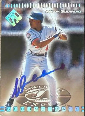 Wilton Guerrero Signed 1999 Pacific Private Stock Baseball Card - Montreal Expos #34