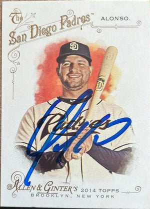 Yonder Alonso Signed 2014 Allen & Ginter Baseball Card -San Diego Padres (SP)