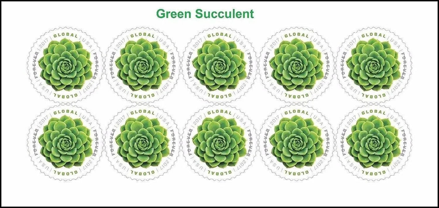 10 USA International Forever Stamps (for International Customers)