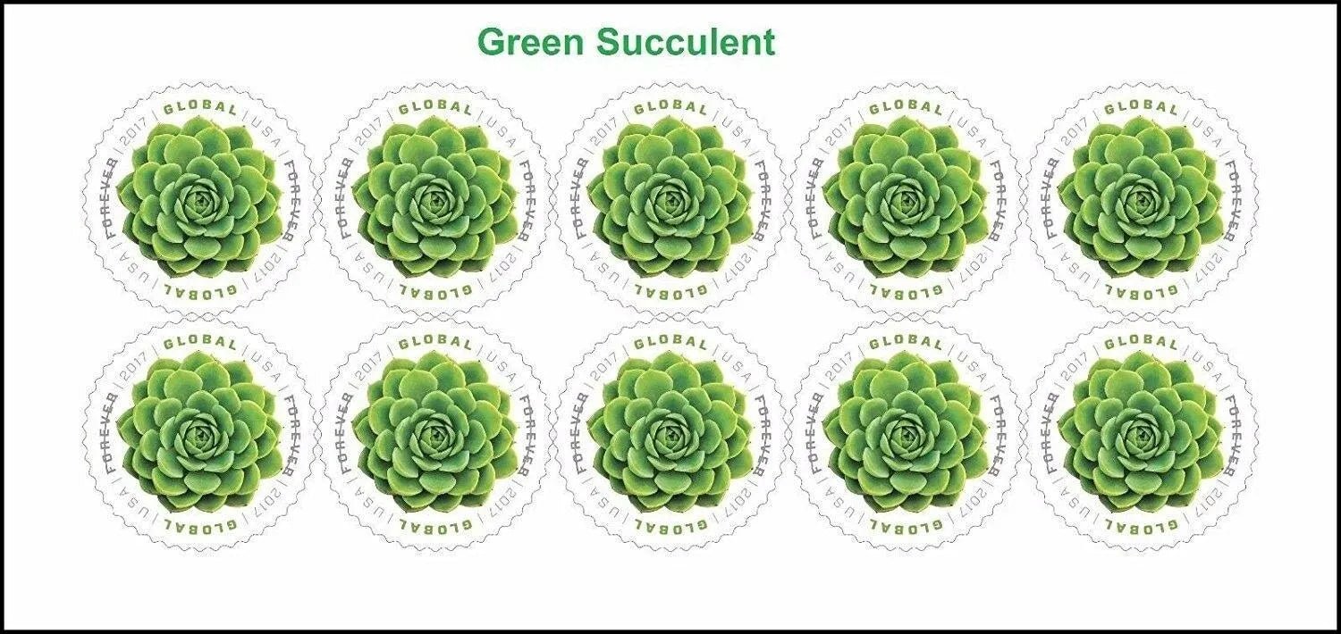 10 USA International Forever Stamps (for International Customers)