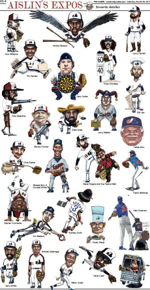 Aislin Signed Expos Mini-Poster