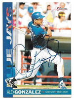 Alex Gonzalez Signed 1994 O-Pee-Chee Baseball Card - Toronto Blue Jays