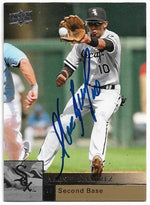 Alexei Ramirez Signed 2009 Upper Deck Baseball Card - Chicago White Sox - PastPros
