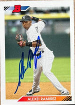 Alexei Ramirez Signed 2010 Bowman (1992 Throwbacks) Baseball Card - Chicago White Sox - PastPros