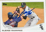 Alexei Ramirez Signed 2013 Topps Baseball Card - Chicago White Sox - PastPros