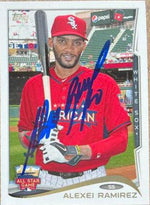 Alexei Ramirez Signed 2014 Topps Update Baseball Card - Chicago White Sox - PastPros