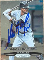 Alexei Ramirez Signed 2015 Panini Prizm Baseball Card - Chicago White Sox - PastPros