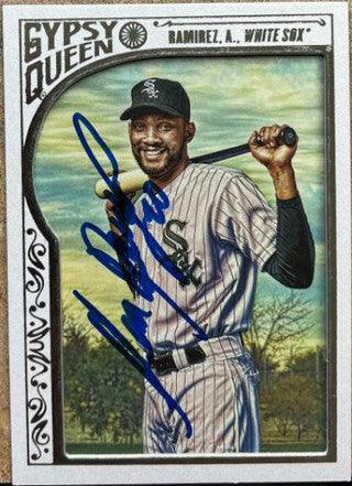 Alexei Ramirez Signed 2015 Topps Gypsy Queen (Paper Frame White) Baseball Card - Chicago White Sox - PastPros