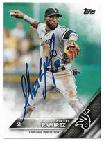 Alexei Ramirez Signed 2016 Topps Baseball Card - Chicago White Sox - PastPros