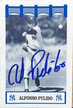 Alfonso (Al) Pulido Signed 1992 WIZ Baseball Card - New York Yankees - PastPros