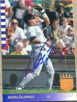 Andres Galarraga Signed 1993 SP Baseball Card - Colorado Rockies - PastPros