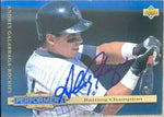 Andres Galarraga Signed 1994 Collector's Choice Baseball Card - Colorado Rockies