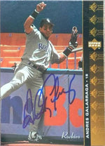 Andres Galarraga Signed 1994 SP Baseball Card - Colorado Rockies