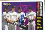 Andres Galarraga Signed 1996 Collector's Choice Baseball Card - Colorado Rockies - PastPros
