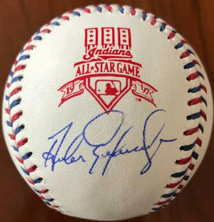 Andres Galarraga Signed 1997 All - Star Game Baseball - PastPros