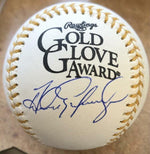 Andres Galarraga Signed Rawlings Official Gold Glove Baseball - PastPros