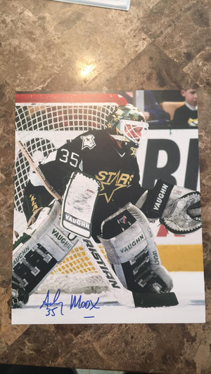 Andy Moog Signed 8x10 Color Photo - Dallas Stars - PastPros