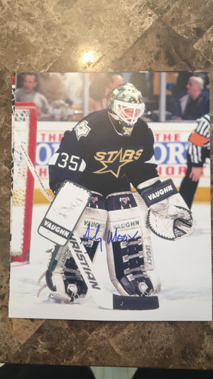 Andy Moog Signed 8x10 Color Photo - Dallas Stars - PastPros