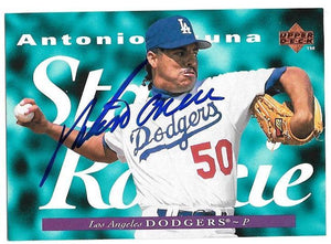 Antonio Osuna Signed 1995 Upper Deck Baseball Card - Los Angeles Dodgers - PastPros