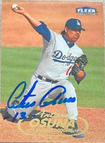 Antonio Osuna Signed 1998 Fleer Tradition Baseball Card - Los Angeles Dodgers - PastPros