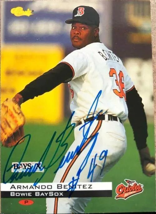 Armando Benitez Signed 1994 Classic Baseball Card
