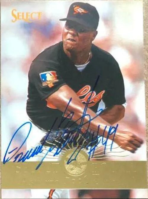 Armando Benitez Signed 1995 Score Select Baseball Card - Baltimore Orioles