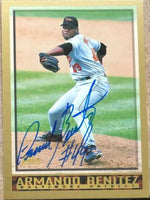 Armando Benitez Signed 1998 Topps Baseball Card - Baltimore Orioles - PastPros