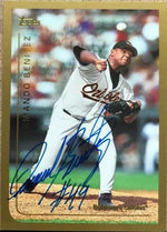 Armando Benitez Signed 1999 Topps Baseball Card - Baltimore Orioles