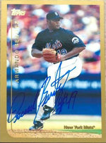 Armando Benitez Signed 1999 Topps Baseball Card - New York Mets - PastPros