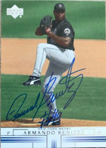 Armando Benitez Signed 2002 Upper Deck Baseball Card - New York Mets