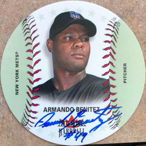 Armando Benitez Signed 2003 Fleer Hardball Baseball Card - New York Mets