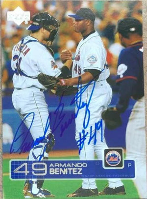 Armando Benitez Signed 2003 Upper Deck Baseball Card - New York Mets