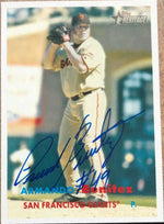 Armando Benitez Signed 2006 Topps Heritage Baseball Card - San Francisco Giants - PastPros
