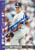 Armando Reynoso Signed 1994 O-Pee-Chee Baseball Card - Colorado Rockies