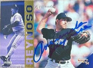 Armando Reynoso Signed 1994 Score Select Baseball Card - Colorado Rockies