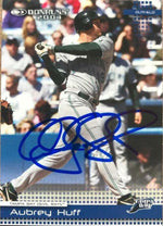 Aubrey Huff Signed 2004 Donruss Baseball Card - Tampa Bay Devil Rays - PastPros