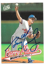 Barry Manuel Signed 1998 Ultra Baseball Card - Montreal Expos - PastPros