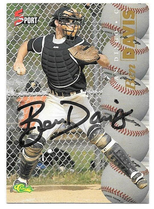 Ben Davis Signed 1995 Classic Five Sport Baseball Card - PastPros