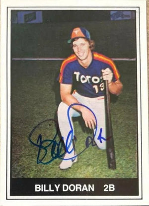 Bill Doran Signed 1982 TCMA Baseball Card - Tucson Toros