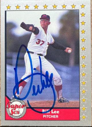 Bill Lee Signed 1990 Pacific Senior League Baseball Card - PastPros