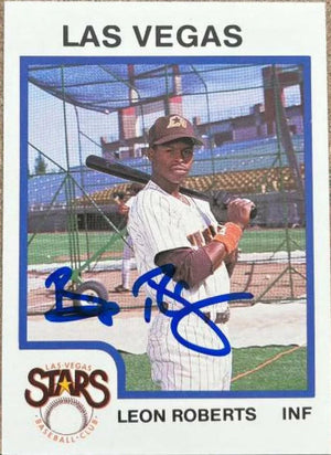 Bip Roberts Signed 1987 Pro Cards Baseball Card - Las Vegas Stars