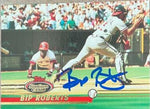 Bip Roberts Signed 1993 Stadium Club Baseball Card - Cincinnati Reds - PastPros