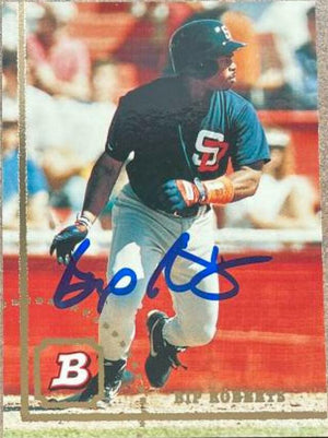 Bip Roberts Signed 1994 Bowman Baseball Card - San Diego Padres - PastPros