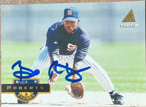 Bip Roberts Signed 1994 Pinnacle Baseball Card - San Diego Padres